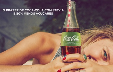 Propaganda Coca-Cola Stevia