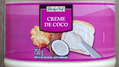 Creme de Coco Daily Chef - Rótulo